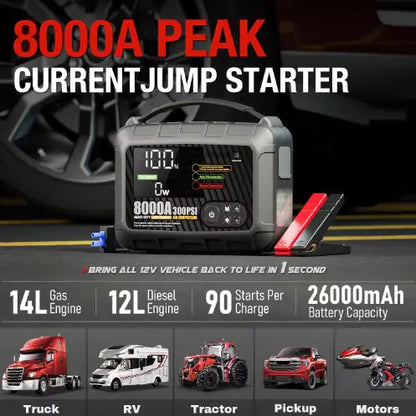 Heavy Duty Car Jump Starter