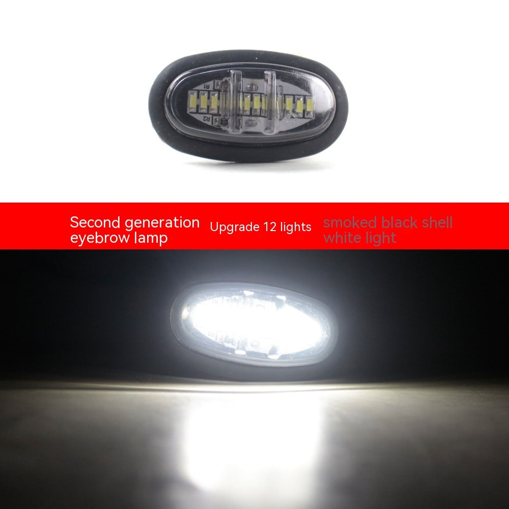 F150 Raptor Middle Net Front LED Amber Small Yellow Light